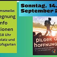 14. September 2025 um 8.30 Uhr - Start ab Kirche Obertiefenbach