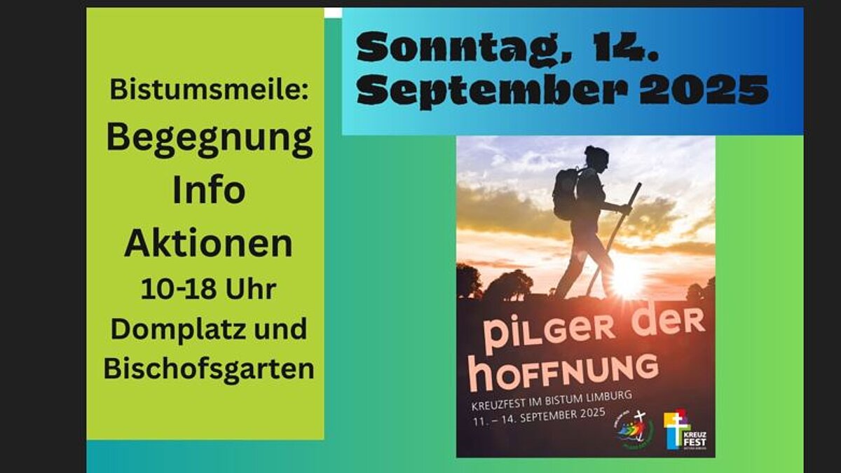 14. September 2025 um 8.30 Uhr - Start ab Kirche Obertiefenbach